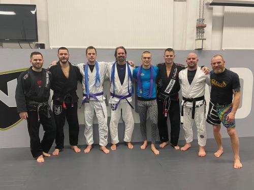 Purple belt · December 19, 2019 · Promoted by Ricard Carneborn