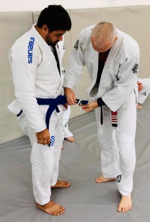 Blue belt · January 7, 2018 · Promoted by Chet Schemahorn