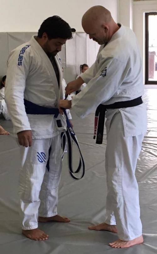 Blue belt · January 7, 2018 · Promoted by Chet Schemahorn