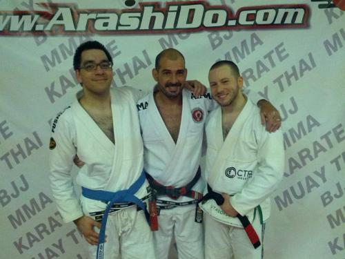 Blue belt · April 27, 2013 · Promoted by Lane Binetruy