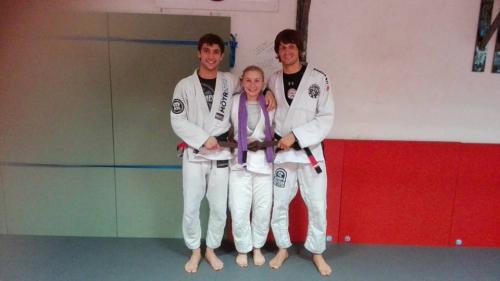 Brown belt · July 8, 2017 · Promoted by Mario Hudelist