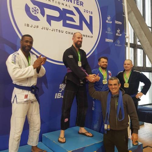 Purple belt · March 3, 2018 · Promoted by Alain Pozo
