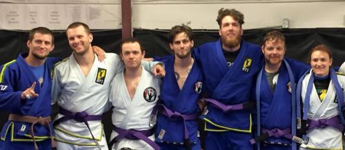 Purple belt · May 9, 2015 · Promoted by Matthew Poulin