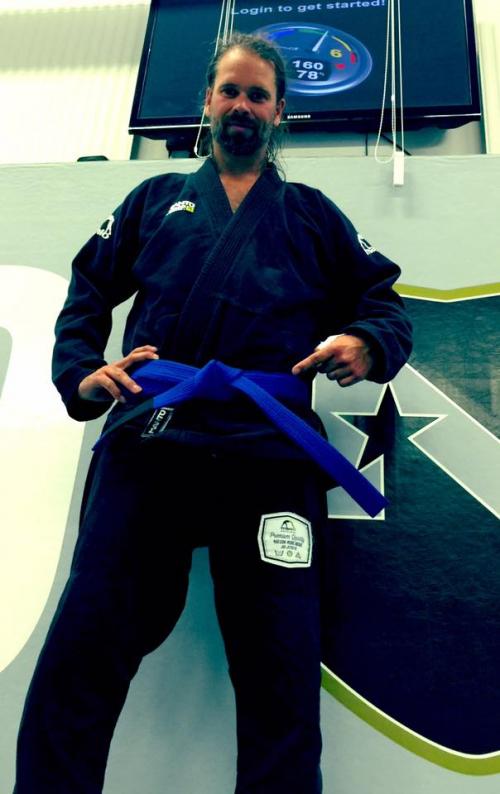 Blue belt · August 11, 2016 · Promoted by Ricard Carneborn