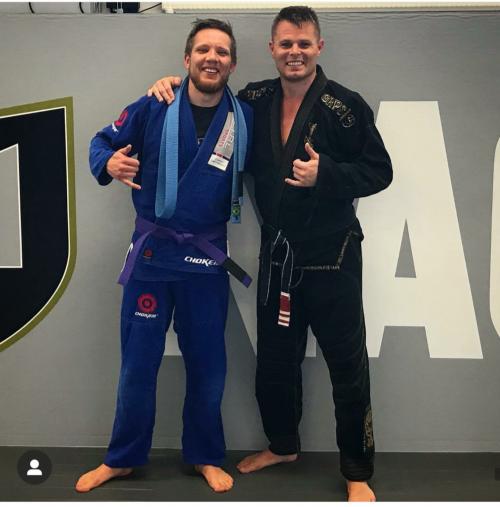 Purple belt · June 4, 2018 · Promoted by Ricard Carneborn