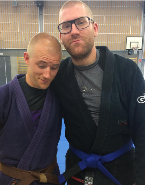 Blue belt · August 13, 2016 · Promoted by Ricard Carneborn