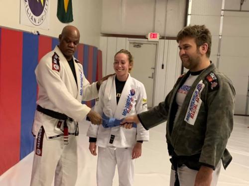 Blue belt · March 16, 2019 · Promoted by Ed Shobe