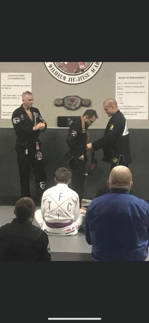 Black belt · April 25, 2018 · Promoted by Piet Wilhelm