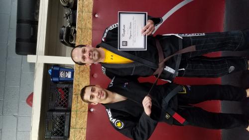 Brown belt · December 22, 2016 · Promoted by Matheus Veloso