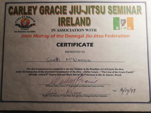 White belt · October 26, 1998