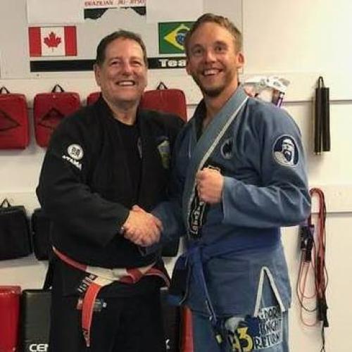 Blue belt · October 3, 2018 · Promoted by Marcus Soares