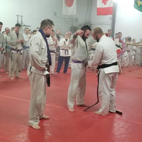 Brown belt · January 26, 2020 · Promoted by Justin  Bruckmann