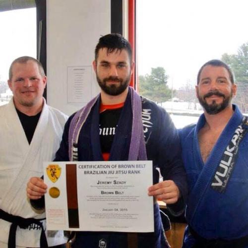 Brown belt · January 4, 2015 · Promoted by Timothy Fawber