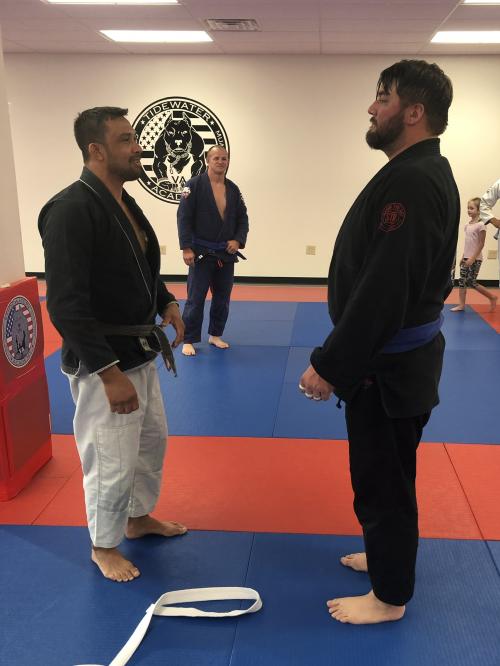 Blue belt · August 12, 2019 · Promoted by Jonathan Wertz