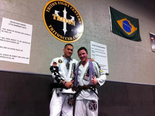 Brown belt · February 20, 2012 · Promoted by Piet Wilhelm