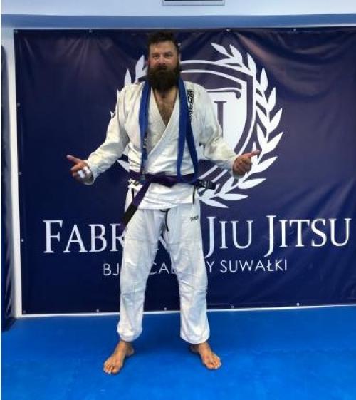 Purple belt · July 22, 2018 · Promoted by Marek Pasierbski
