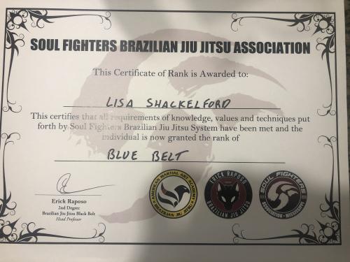 Blue belt · December 2, 2017 · Promoted by Professor Erick Raposo