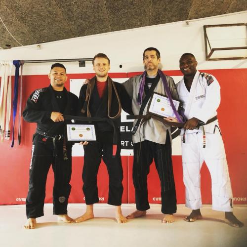 Brown belt · April 21, 2018 · Promoted by Robson Barbosa