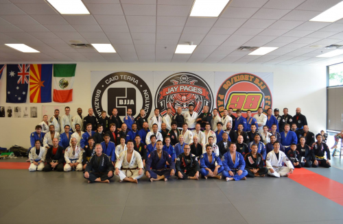 Purple belt · April 4, 2015 · Promoted by Jay Pages