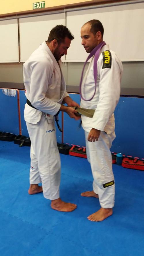Brown belt · September 7, 2019 · Promoted by Antonios Kapadoukakis