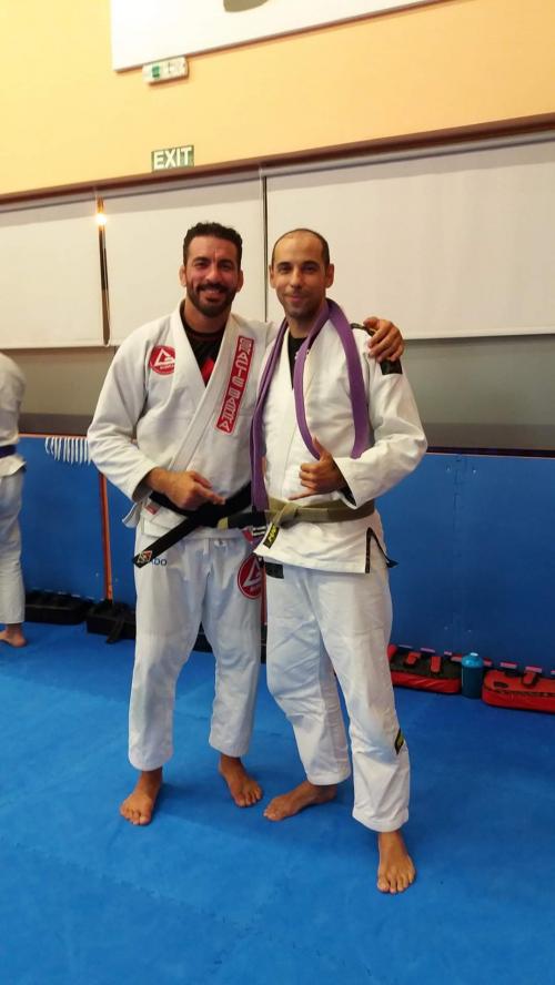 Brown belt · September 7, 2019 · Promoted by Antonios Kapadoukakis
