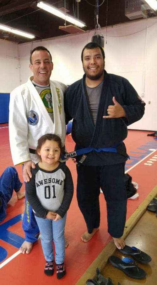 Blue belt · November 16, 2014 · Promoted by 3rd degree black belt Bill Hosken