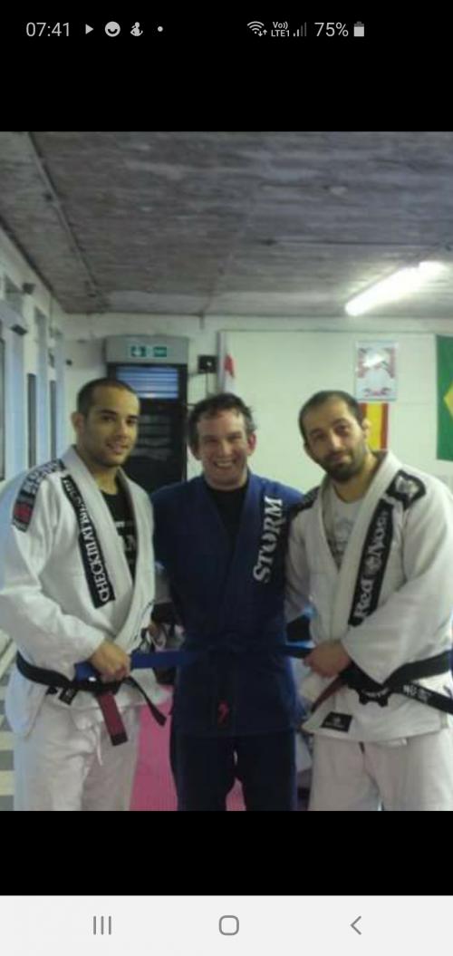 Blue belt · October 28, 2011 · Promoted by Marco Canha