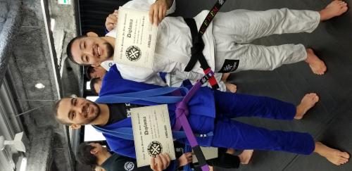 Purple belt · December 8, 2019 · Promoted by Yuki Ishikawa