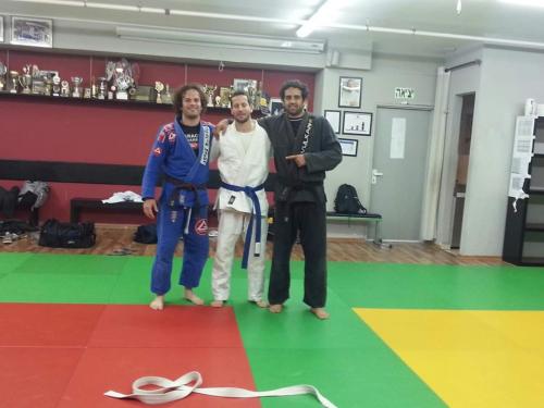 Blue belt · April 21, 2013 · Promoted by Gabriel kitober