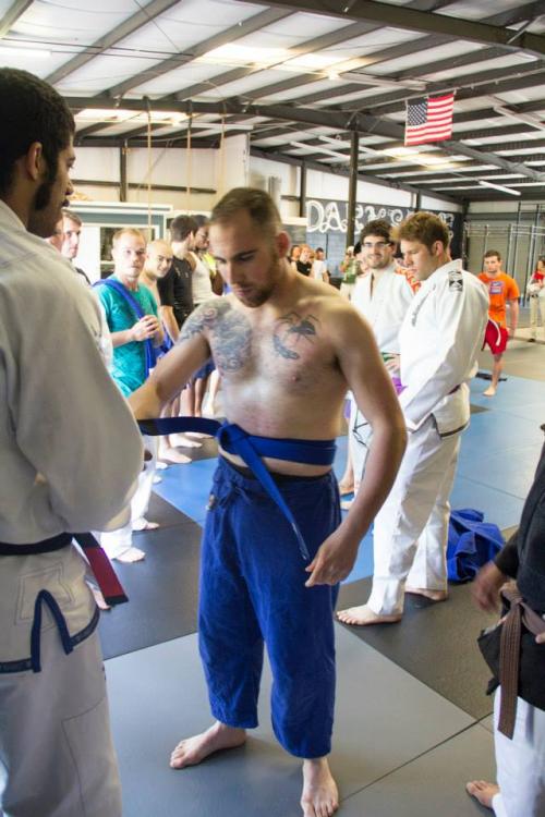 Blue belt · March 22, 2014 · Promoted by Ryan Hodge