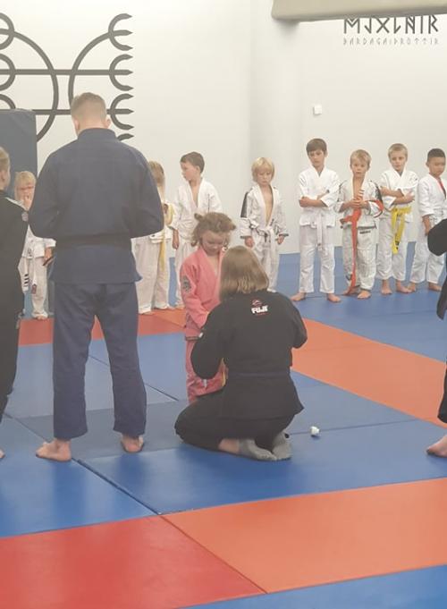 Yellow belt · August 28, 2019 · Promoted by Halldór Logi