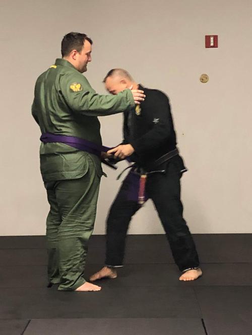 Purple belt · November 2, 2019 · Promoted by Tom Fleming