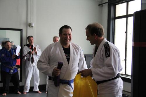 Purple belt · March 1, 2015 · Promoted by James Simrell