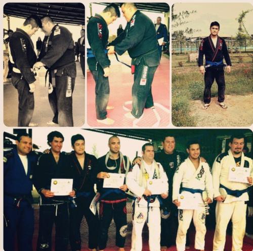 Blue belt · March 4, 2015 · Promoted by Rocian Gracie Jr
