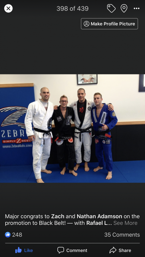 Black belt · July 13, 2013 · Promoted by Rafael Lovato Jr.