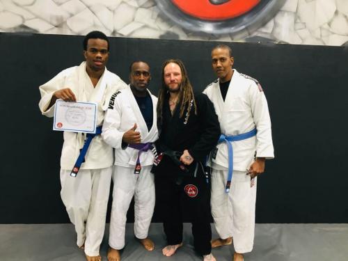 Purple belt · February 23, 2018 · Promoted by Steve Austin