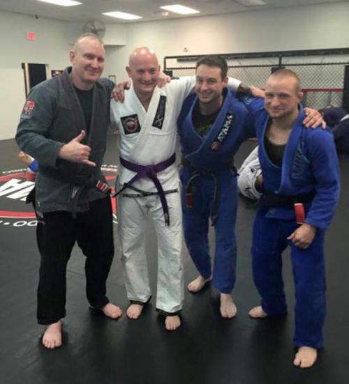 Purple belt · April 25, 2015 · Promoted by Rick McCoy - MMA Institute