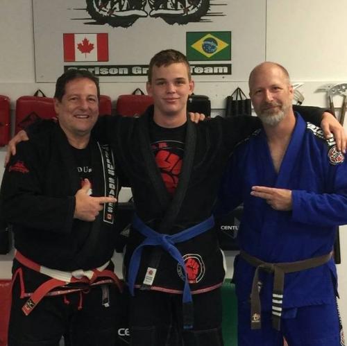 Blue belt · September 22, 2016 · Promoted by Marcus Soares