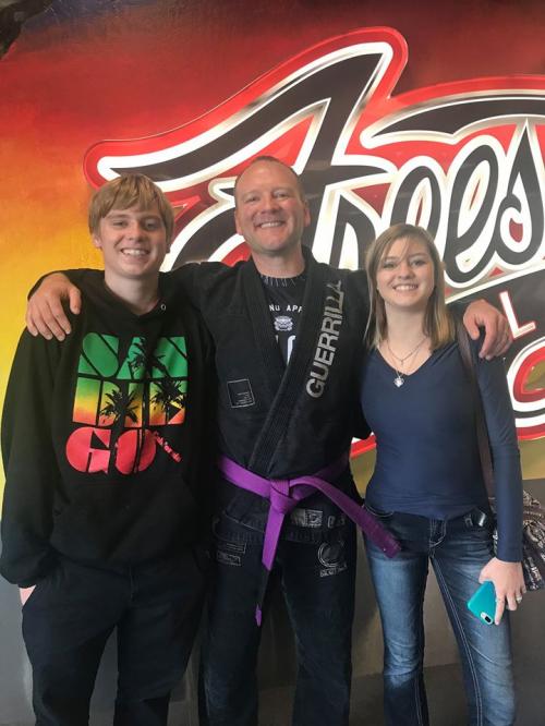Purple belt · November 3, 2018 · Promoted by Dave Camarillo