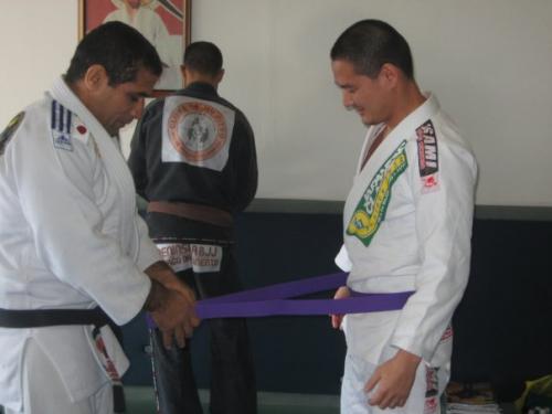 Purple belt · December 6, 2008 · Promoted by Marco Nascimento