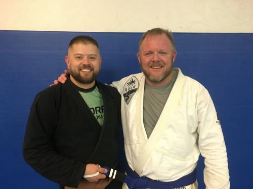 Blue belt · October 15, 2018 · Promoted by Ken Greer