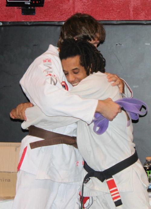 Brown belt · December 29, 2012 · Promoted by Michel Buiu Pereira