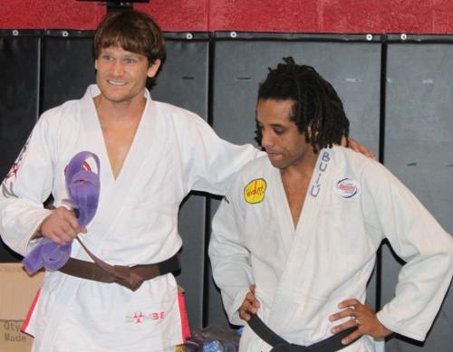Brown belt · December 29, 2012 · Promoted by Michel Buiu Pereira