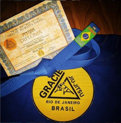 Blue belt · January 6, 2017 · Promoted by Itay Leibovich
