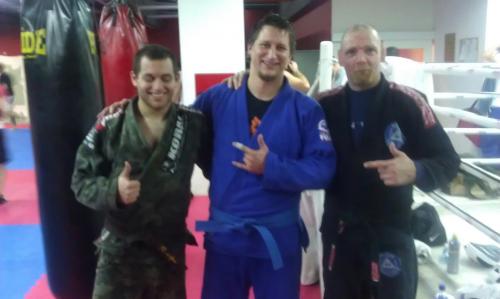 Blue belt · October 28, 2011 · Promoted by Nicholas Brooks of Mill Hill Roger Gracie Team