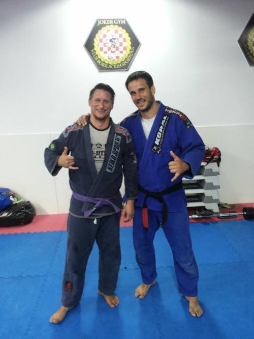 Purple belt · September 4, 2013 · Promoted by Dejan Mihanović of Roger Gracie Academy Split