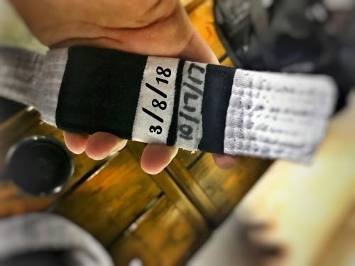 White belt · July 7, 2017
