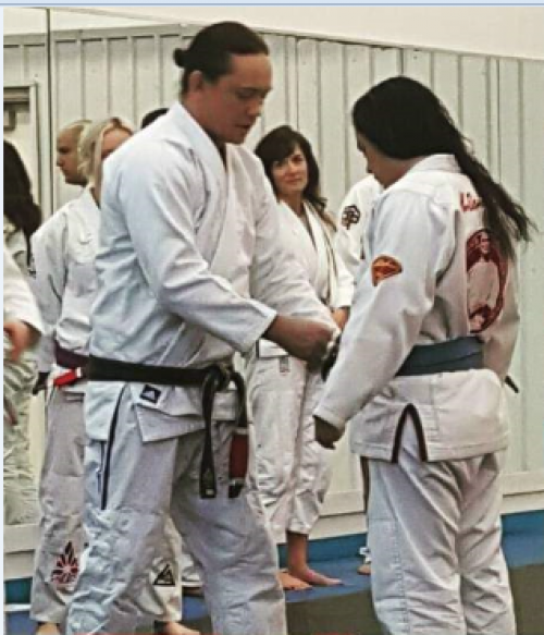 Blue belt · January 23, 2016 · Promoted by Ty Gay