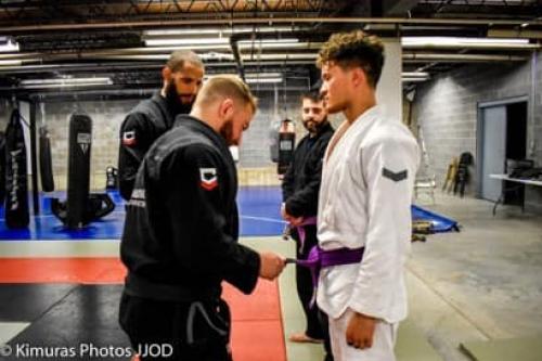 Purple belt · June 24, 2019 · Promoted by Joe Wilk