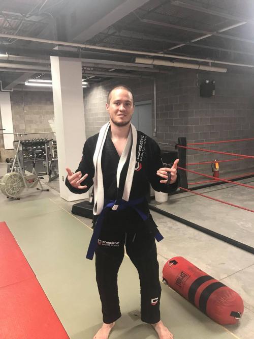 Blue belt · May 5, 2018 · Promoted by Joe Wilk